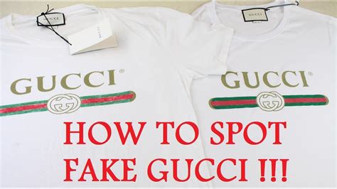 gucci fake logo shirt|authentic gucci clothing tags.